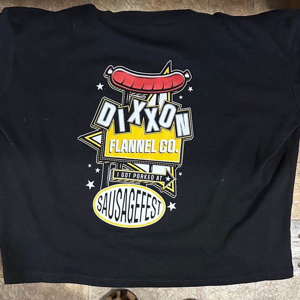 Dixxon Black and Yellow Sausagefest Tee
